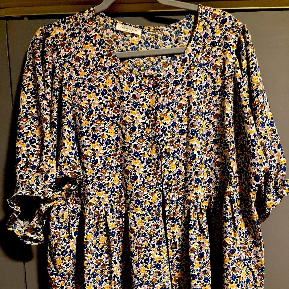 Chic Soul peasant blouse